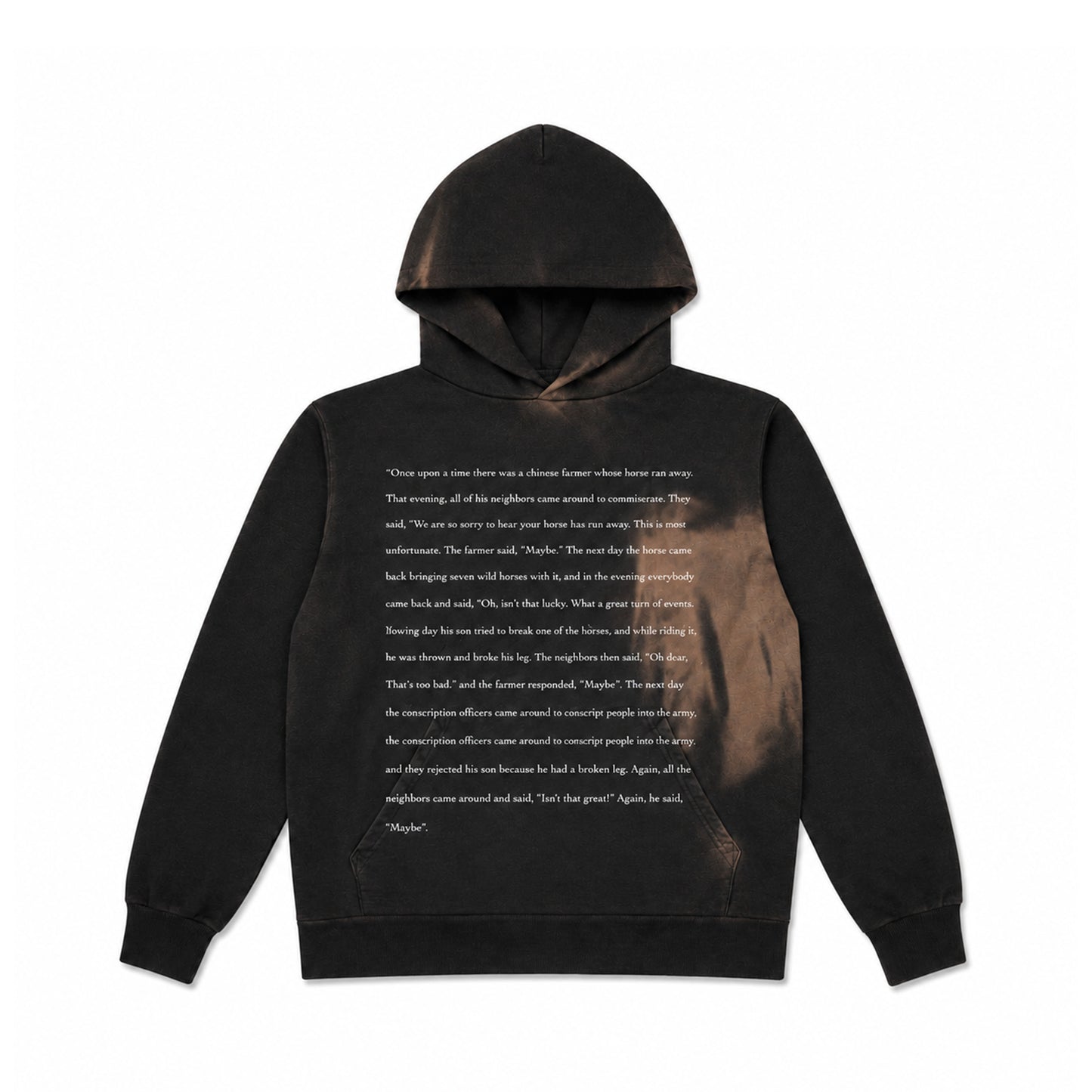 Chinese Proverb Hoodie