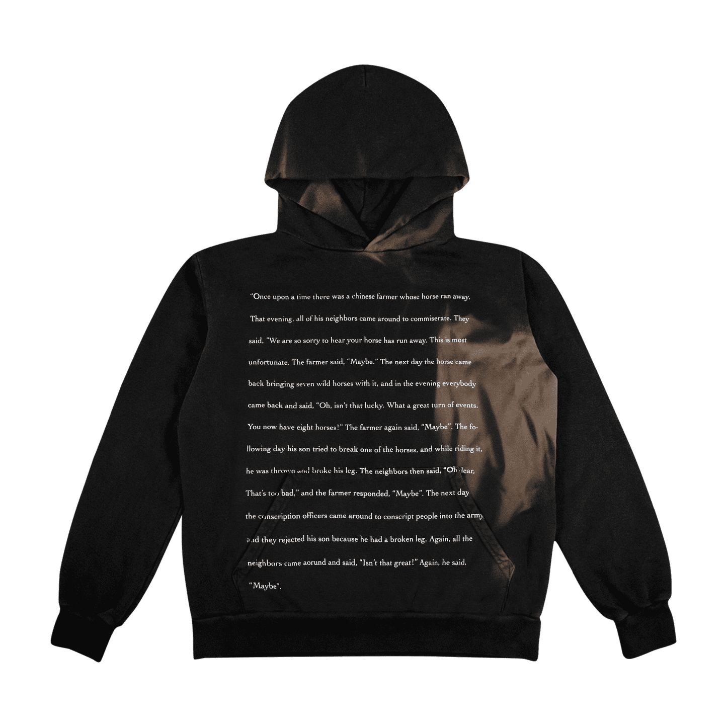 Chinese Proverb Hoodie