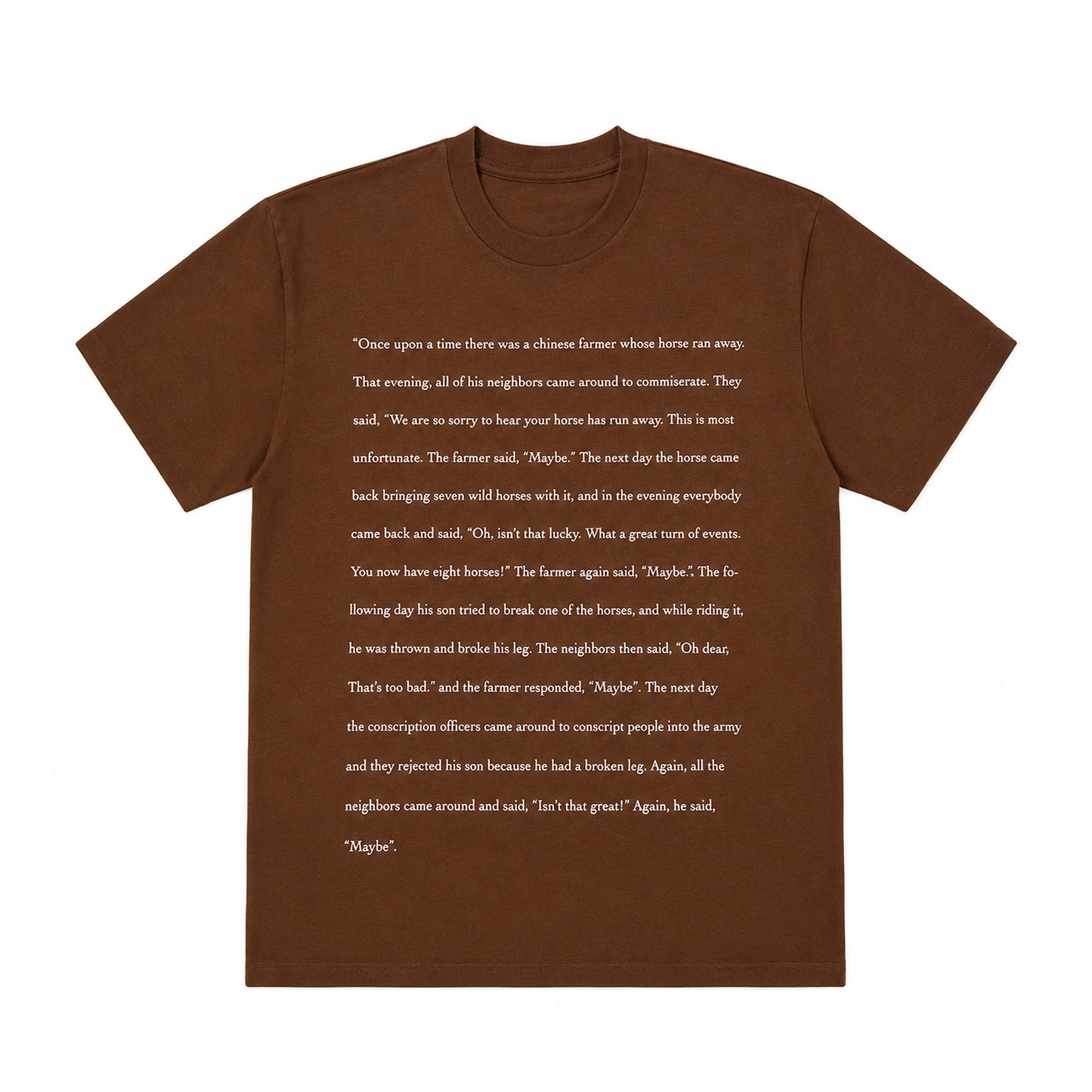 Chinese Proverb Tee